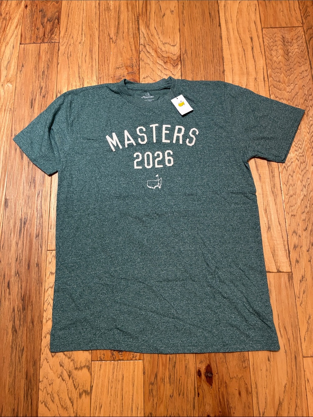 Masters Heather Green 2026 Short Sleeve Tee